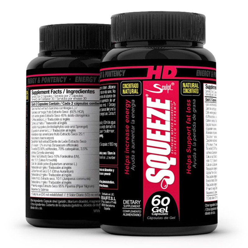 Quamtrax Squeeze HD (Fat Burner) 60 Caps