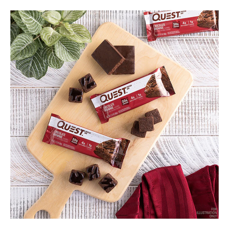 Quest Protein Bars 20 G 12 Pcs in Box - Chocolate Brownie Best Price in Ajman