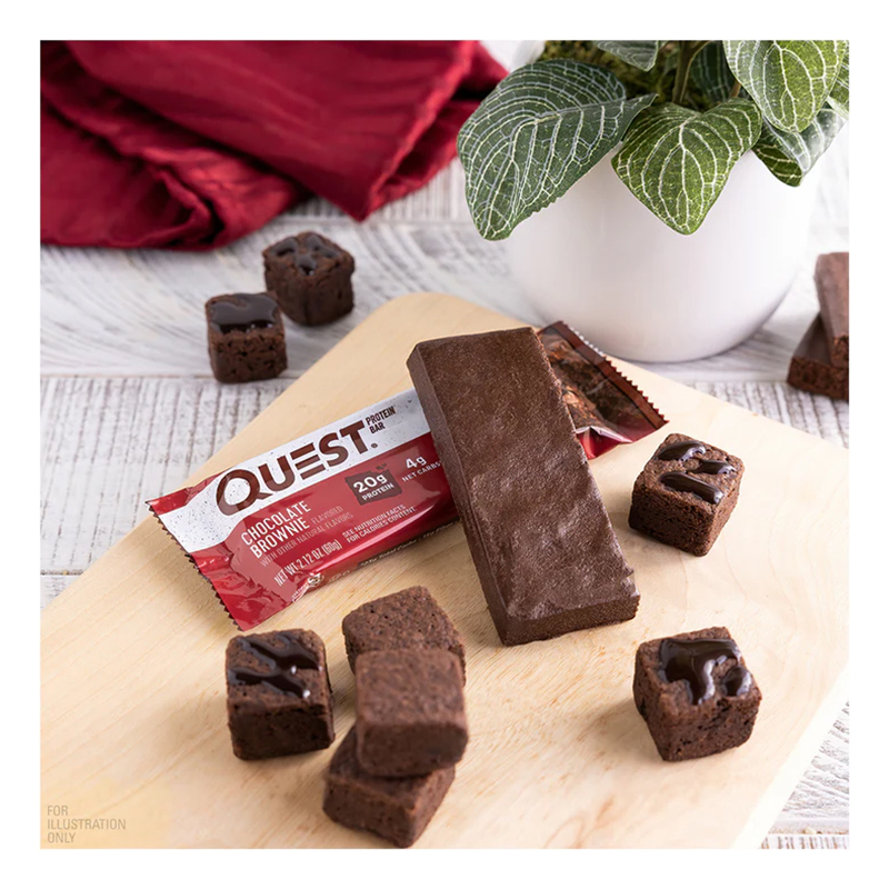 Quest Protein Bars 20 G 12 Pcs in Box - Chocolate Brownie Best Price in Sharjah
