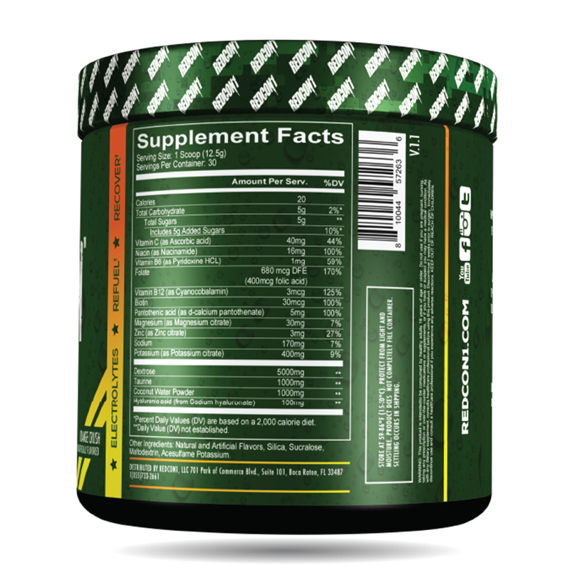 Redcon1 Canteen Orange Rush 30 Servings Best Price in Dubai