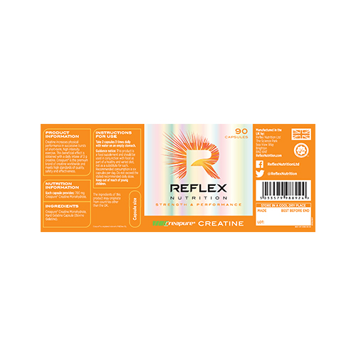 Reflex Creapure Creatine 90 Capsule Best Price in UAE