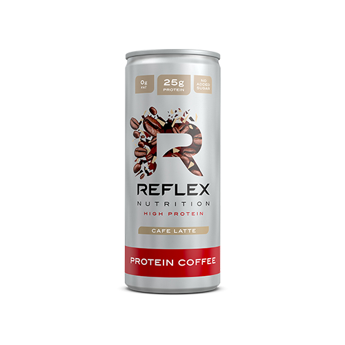 Reflex Protein Coffee (25g) 24x250 Ml Cafe Latte Best Price in UAE