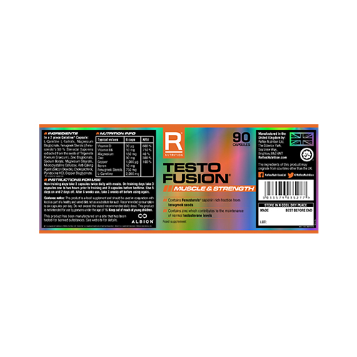 Reflex Testo Fusion 90 Capsules Best Price in UAE
