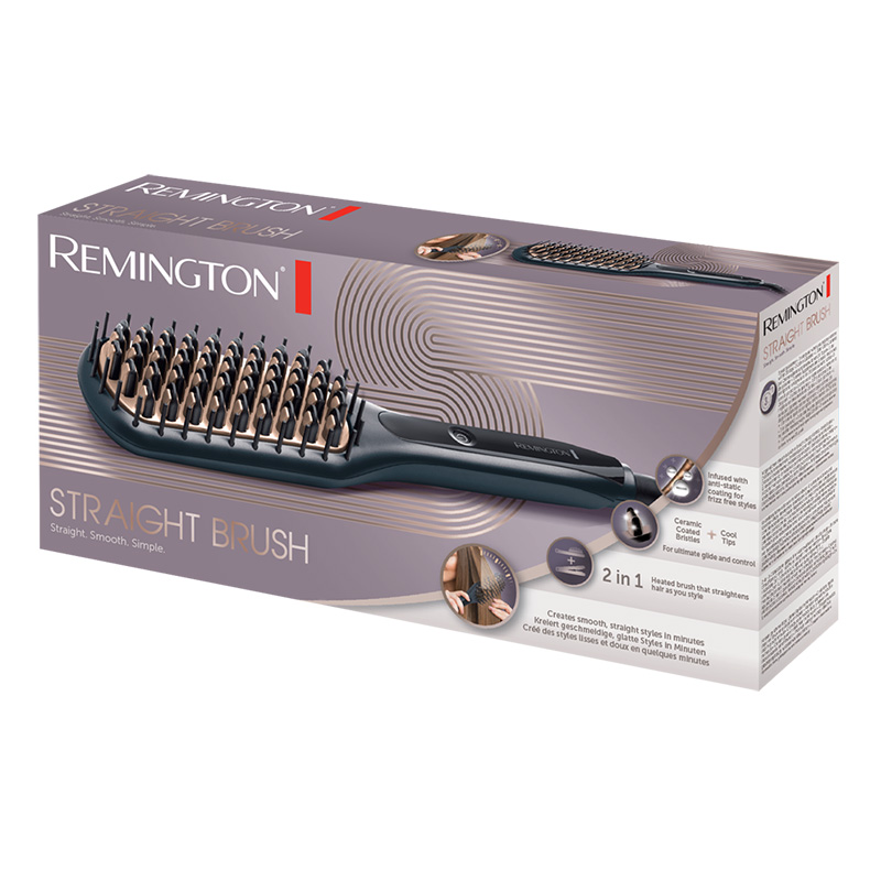 Remington Straight Brush, Straight, Smooth, Simple - CB7400 Best Price in UAE