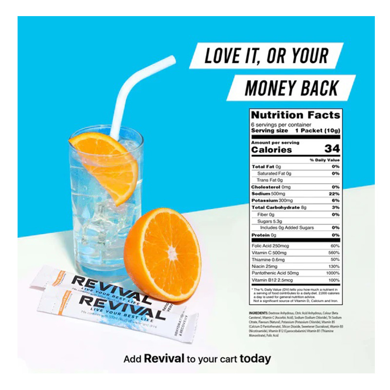 Revival Rehydration and Recovery Drink 30 Pack - Watermelon Best Price in UAE