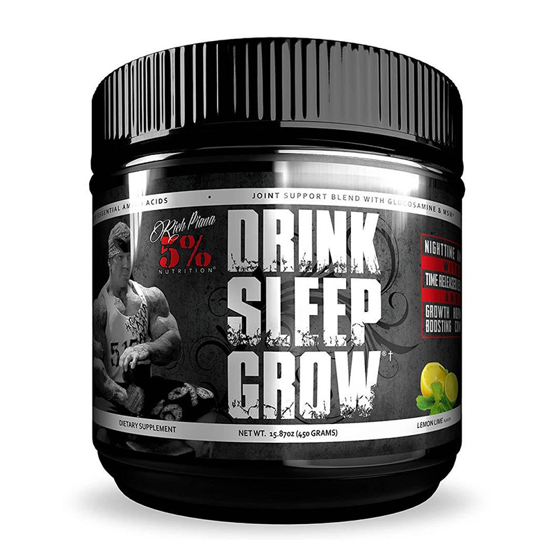 Rich Piana 5% Drink Sleep Grow BCAA Lemon Lime