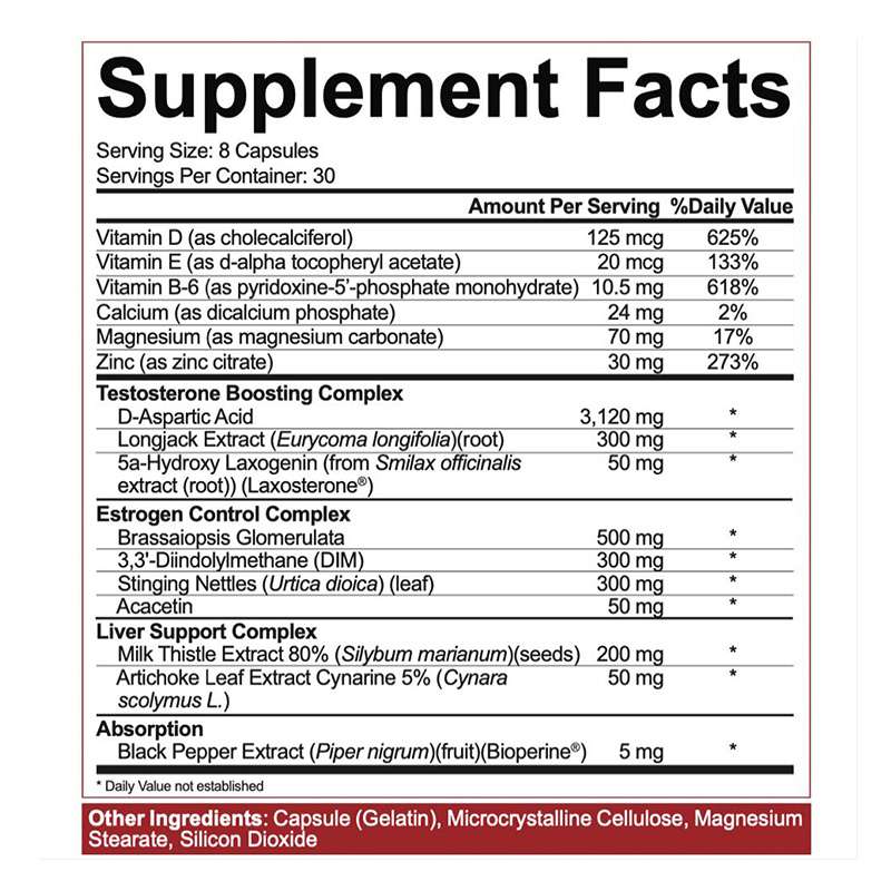 Rich Piana 5% Post Gear 240 Caps Best Price in Dubai