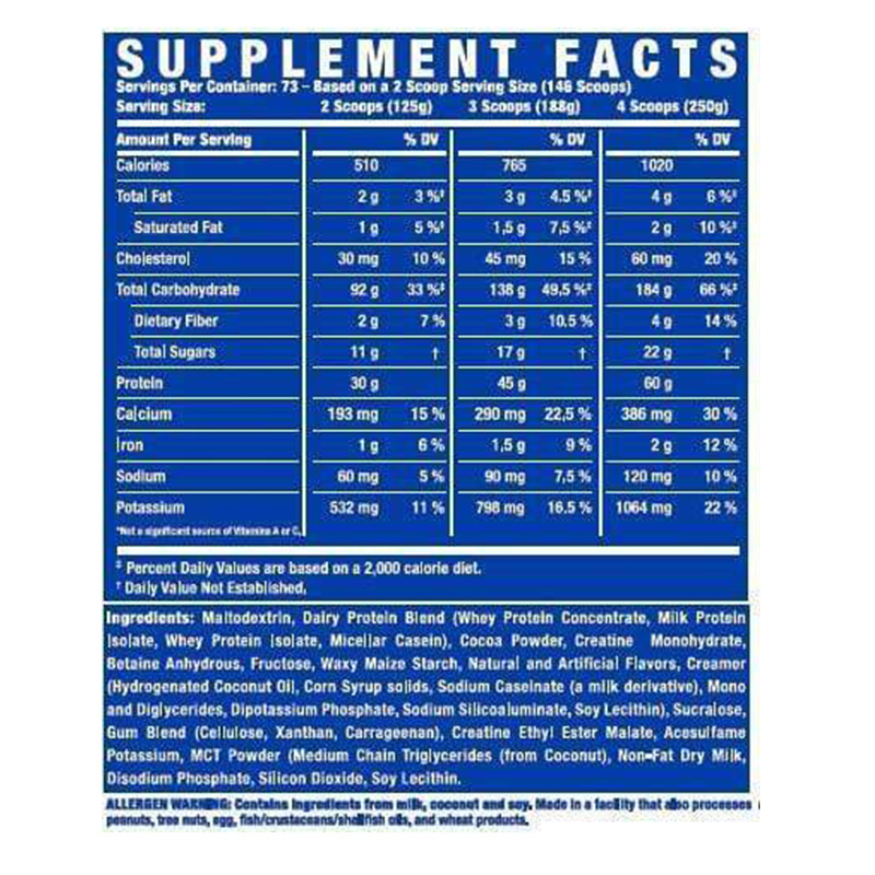 RonnieColeman King Mass 20 Lbs Best Price in UAE