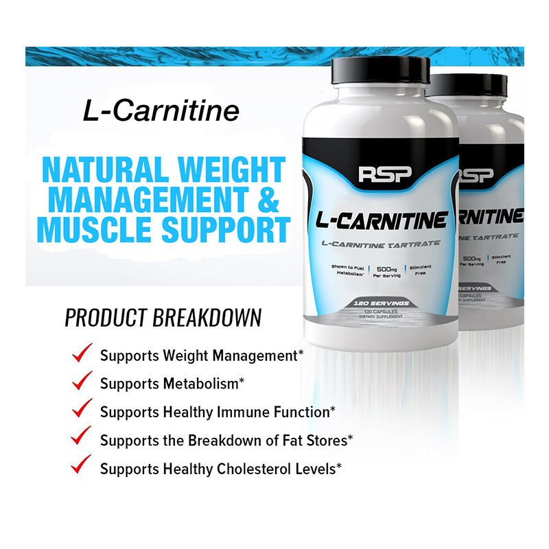 RSP L Carnitine 120 Caps Best Price in UAE