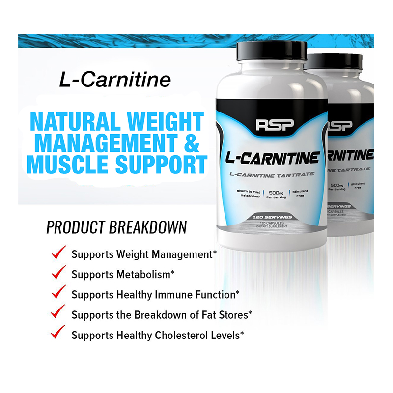 RSP L Carnitine 60 Caps Best Price in UAE