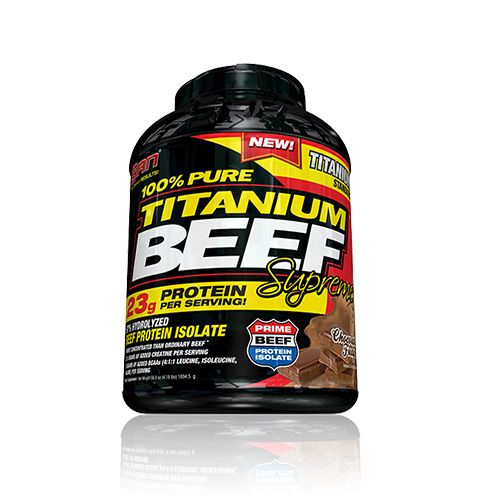 SAN 100% Pure Titanium Beef Supreme Protein 4 Lbs