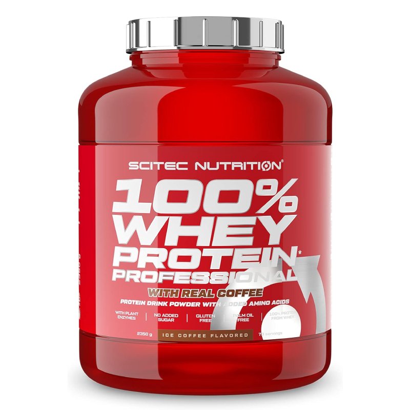 Scitec Nutrition 100% Whey Protien Professional 2350 G 78 Servings - Cappucino