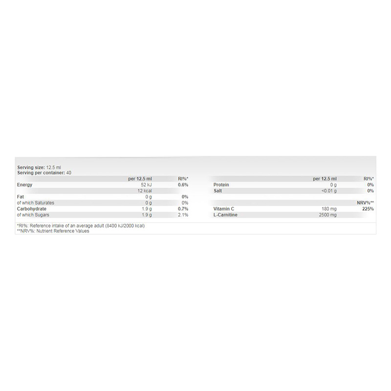 Scitec Nutrition Carni X Liquid 100000 500 ml â€“ 40 servings Best Price in UAE