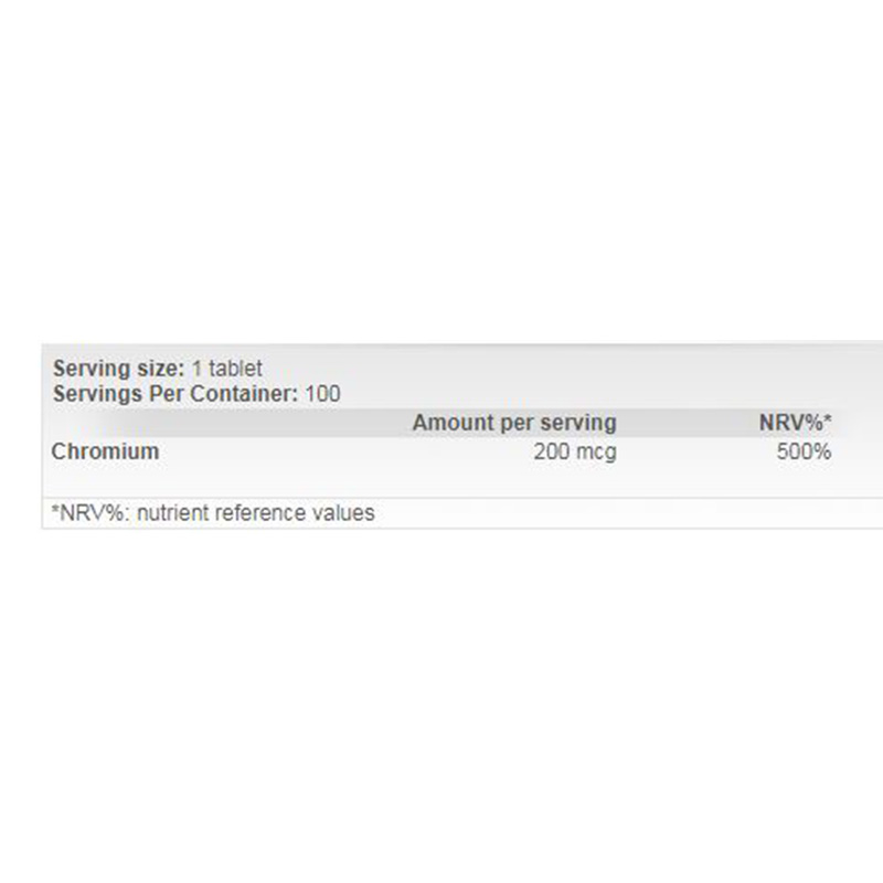 Scitec Nutrition Chromium Picolinate 100 tablets â€“ 100 servings Best Price in UAE