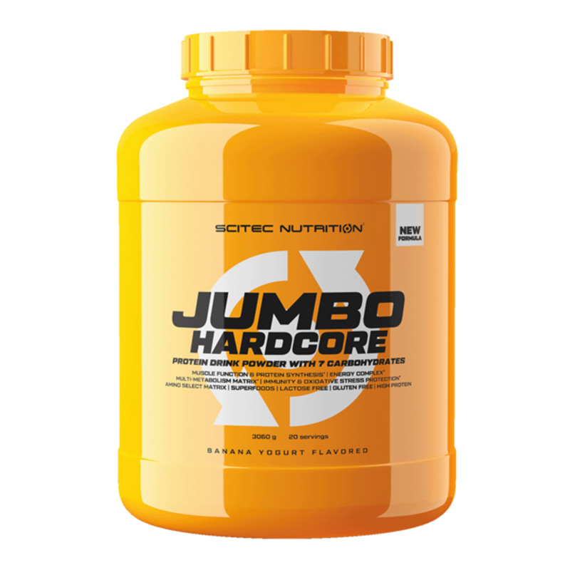 Scitec Nutrition Jumbo Hardcore 3060 g - Banana-Yogurt