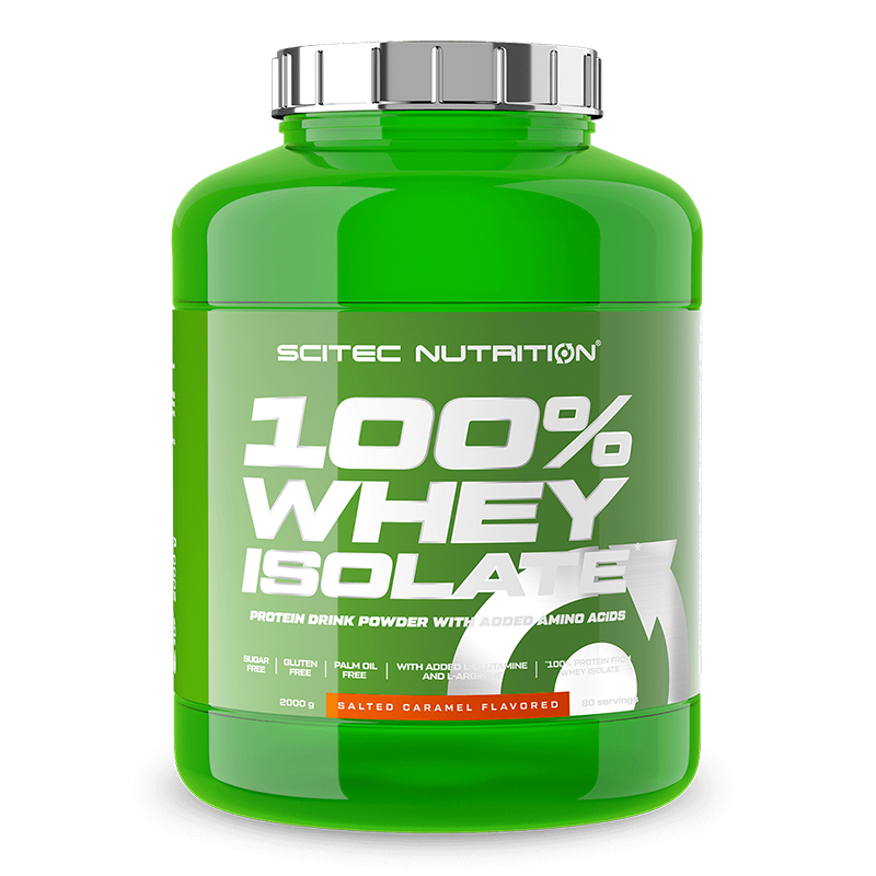 Scitic Nutrition 100% Whey Isolate 2 Kg - Salted Caramel