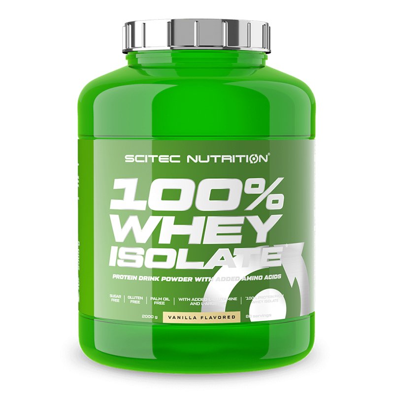 Scitic Nutrition 100% Whey Isolate 2 Kg - Vanilla