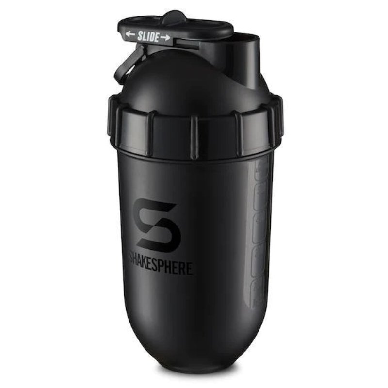 ShakeSphere Tumbler Original 700mls Glossy Black/Black Logo