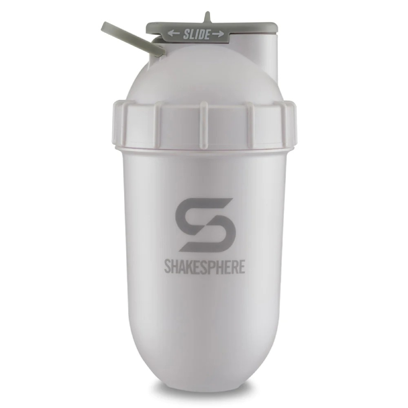 ShakeSphere Tumbler Original 700mls Pearl White/Grey Logo Best Price in Dubai