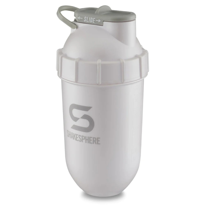 ShakeSphere Tumbler Original 700mls Pearl White/Grey Logo Best Price in Abu Dhabi