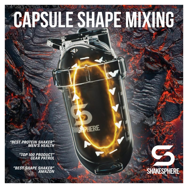 ShakeSphere Tumbler View 700mls Matte White/Black Window Best Price in UAE