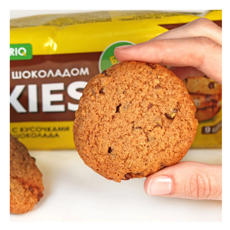 Snaq Fabric Oatmeal Cookies Chocolate 180 g x 9  in Box Best Price in AbuDhabi