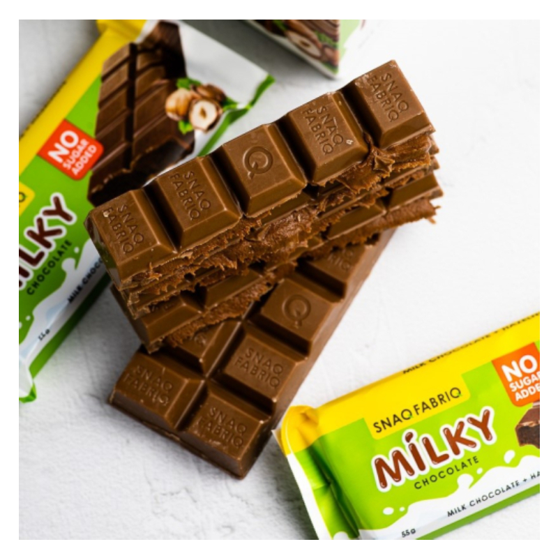 Snaq Fabriq Milk Chocolate with Filling 34 G 16 Pcs in Box - Chocolate Nut Best Price in Abu Dhabi