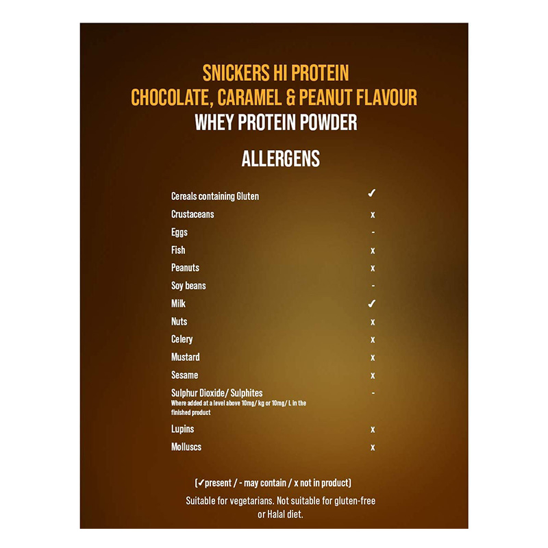 Snickers Hi Whey Protein Powder 875 g Best Price in Sharjah