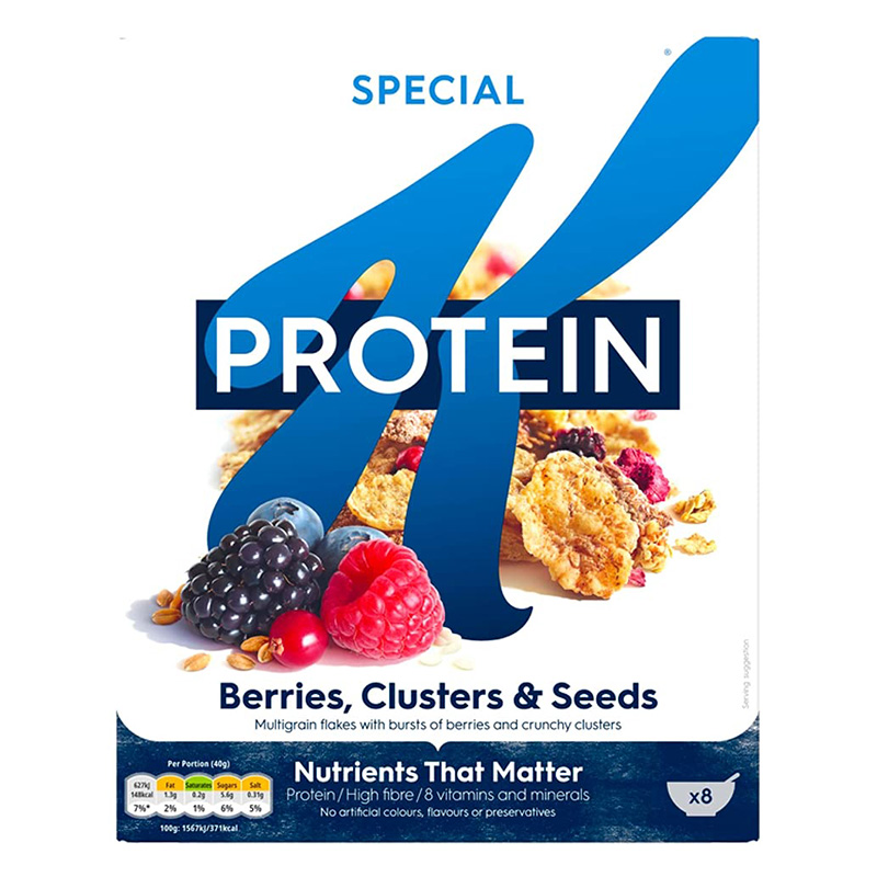 Special K Kelloggs Protein Berries Clusters and Seeds 320 g