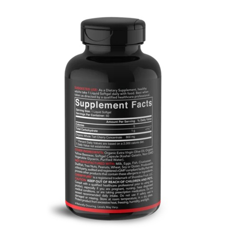 Sports Research Tart Cherry Concentrate 800mg 60 Softgels Best Price in Abudhabi