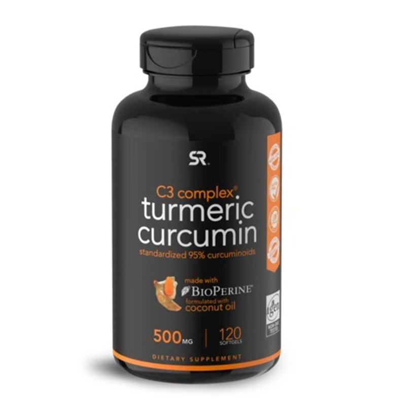 Sports Research Turmeric Curcumin C3 Complex 500mg 120 softgels
