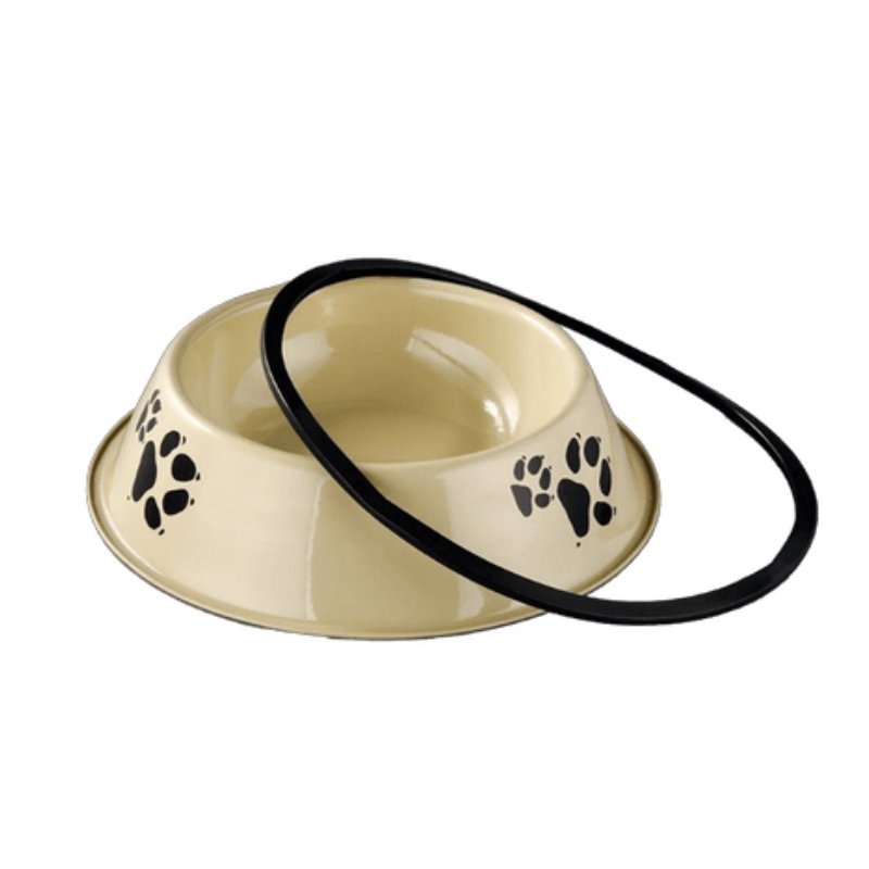 Stainless Steel Anti-skid Pet/Dog Feeding Bowl 16 CM - 10004