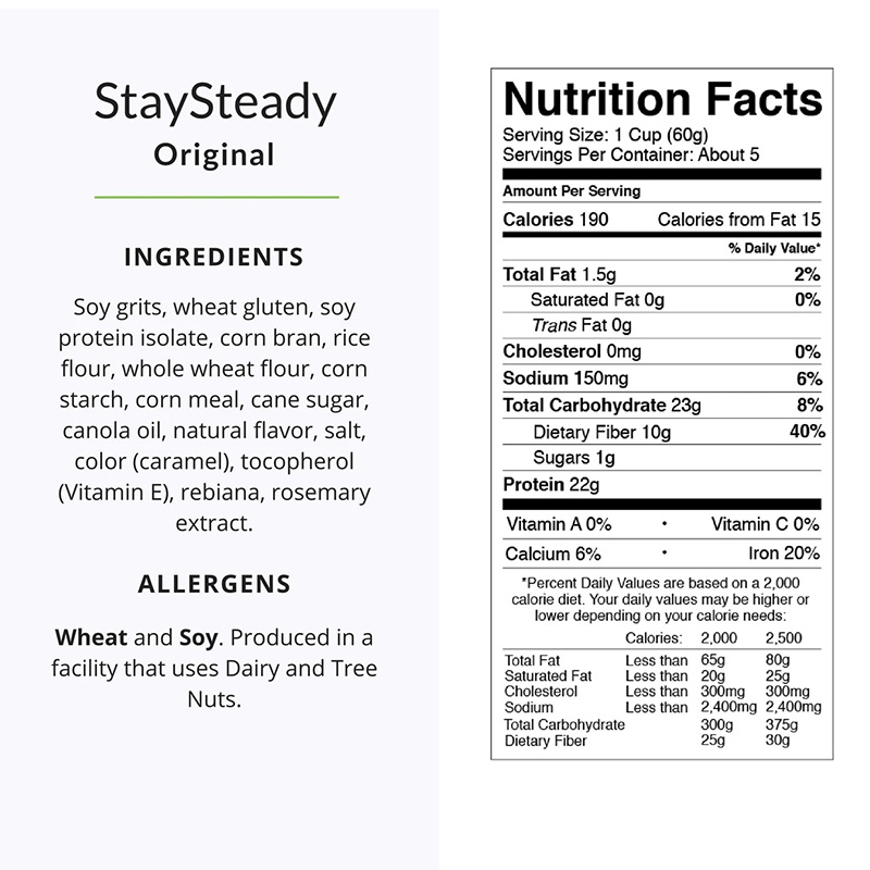 Stay Steady Cereal The Original 1x6 Best Price in Abudhabi