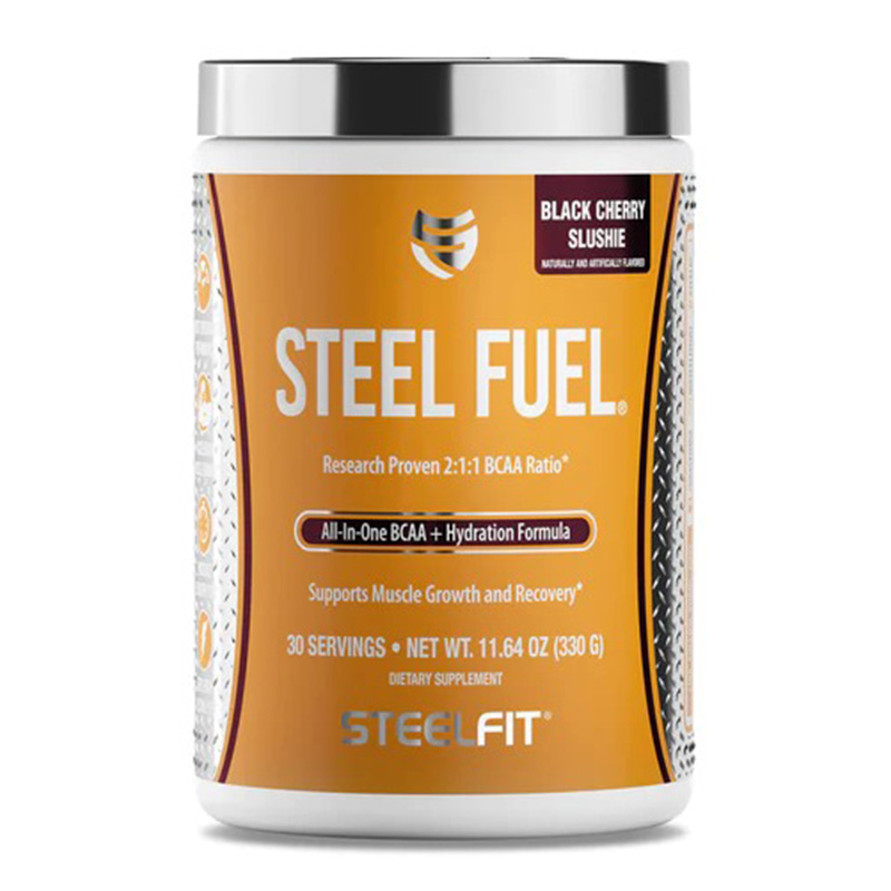 Steel Fit Steel Fuel Vegan BCAA 330 G - Black Cherry Slushie