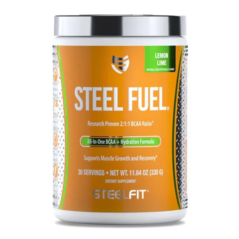 Steel Fit Steel Fuel Vegan Branched-Chain Amino Acids 330 G - Lemon Lime