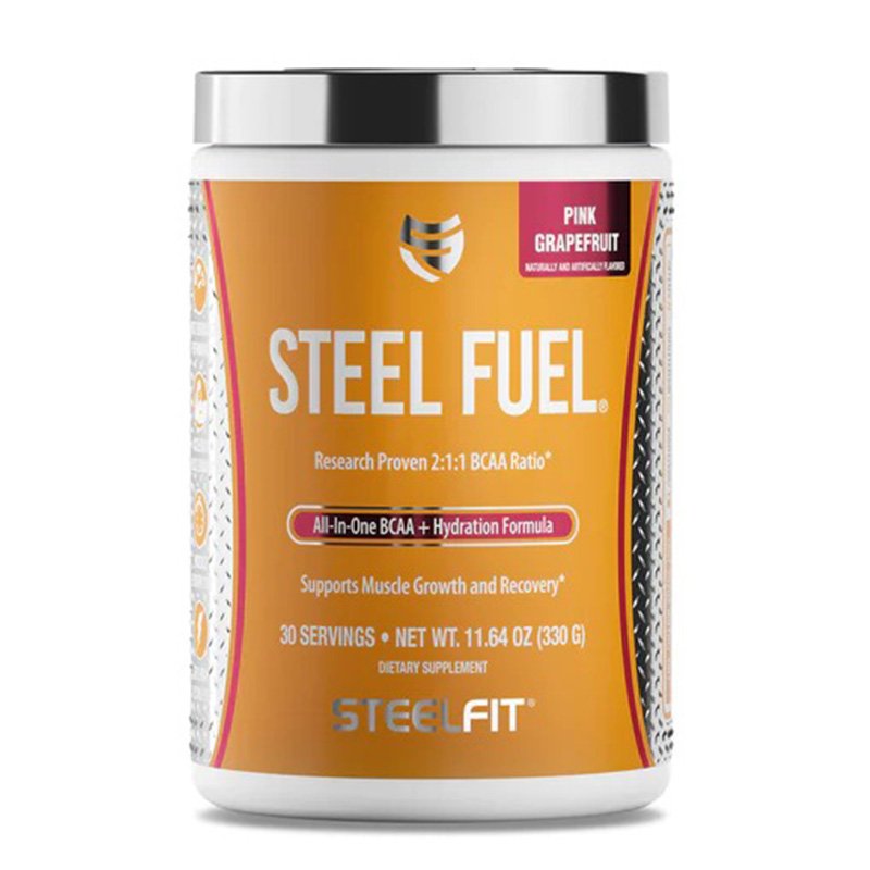 Steel Fit Steel Fuel Vegan BCAA 330 G - Pink Grapefruit
