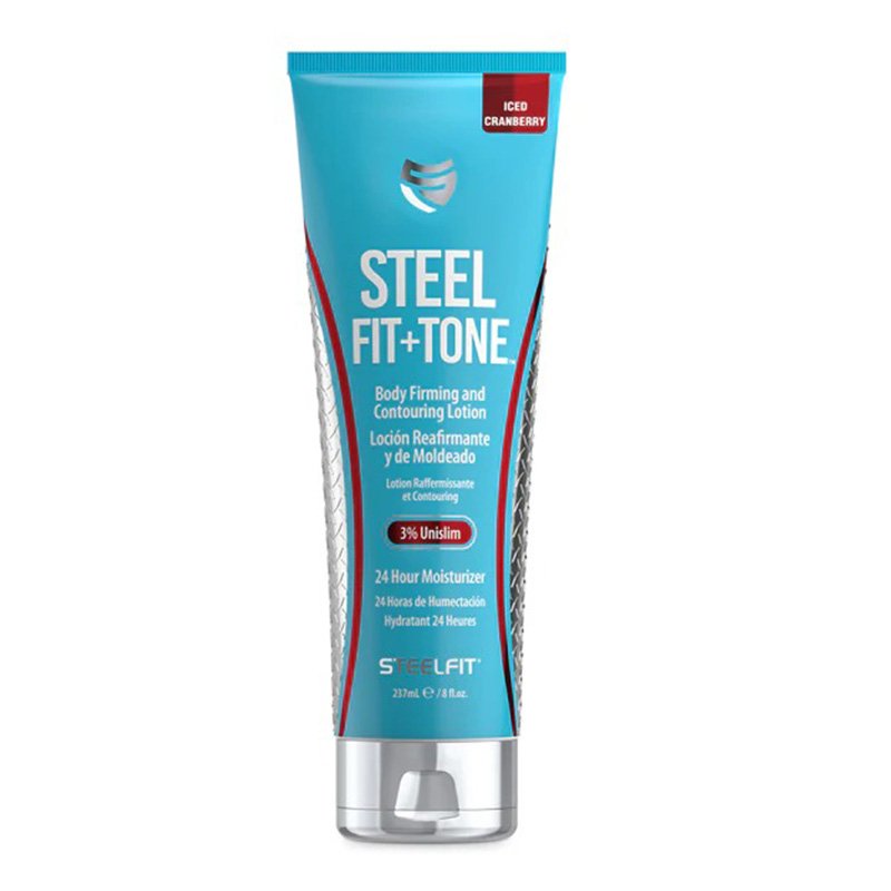 Steel Fit + Tone Total Body Toning Lotion 237 ml - Iced Cranberry