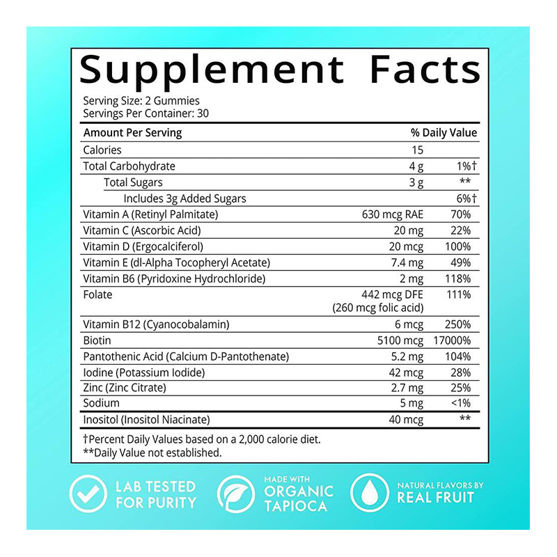 Sugar Bear Hair & Vitamins 60 Gummies Best Price in Abu Dhabi