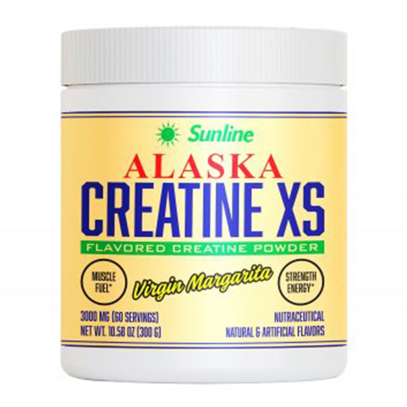 Sunline Alaska Creatine XS 3000mg 100 Servings - Virgin Margarita