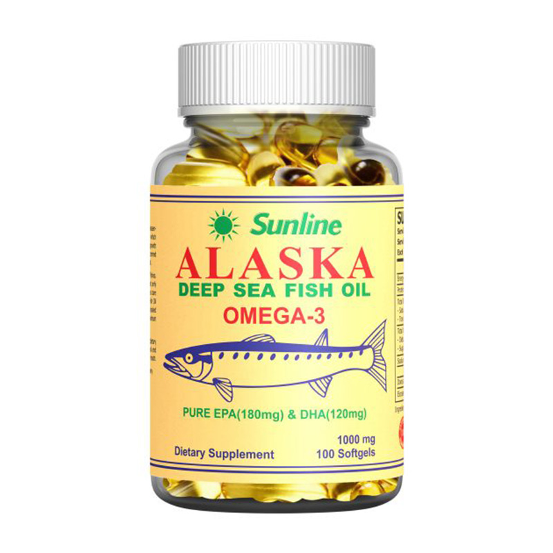 Sunline Alaska Deep Sea Fish Oil 100 Softgels