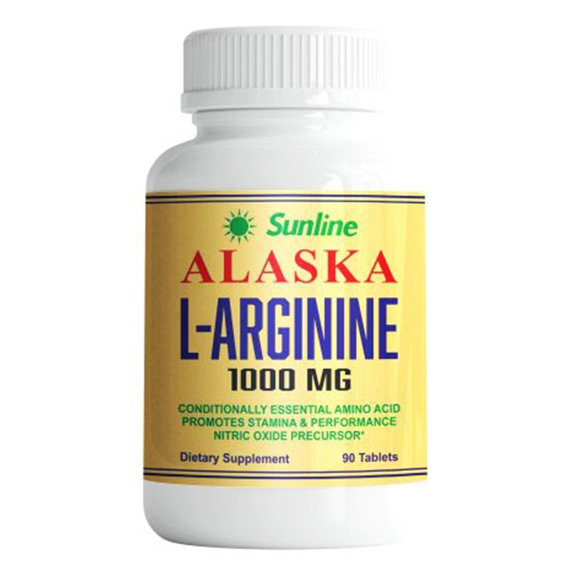 Sunline Alaska L-Arginine 1000 mg 90 Capsules