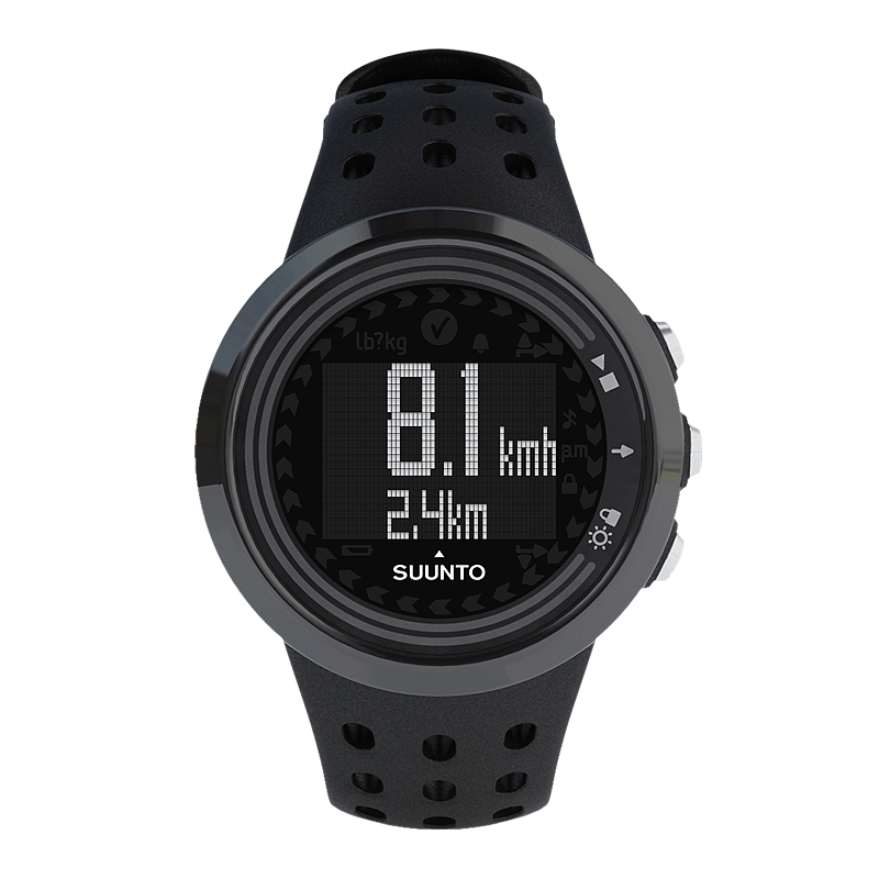 Suunto M5 All Black Men Watch Price Distributor Abudhabi
