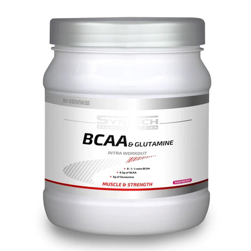 Syntech BCAA & Glutamine 8:1:1 300 G - Raspberry
