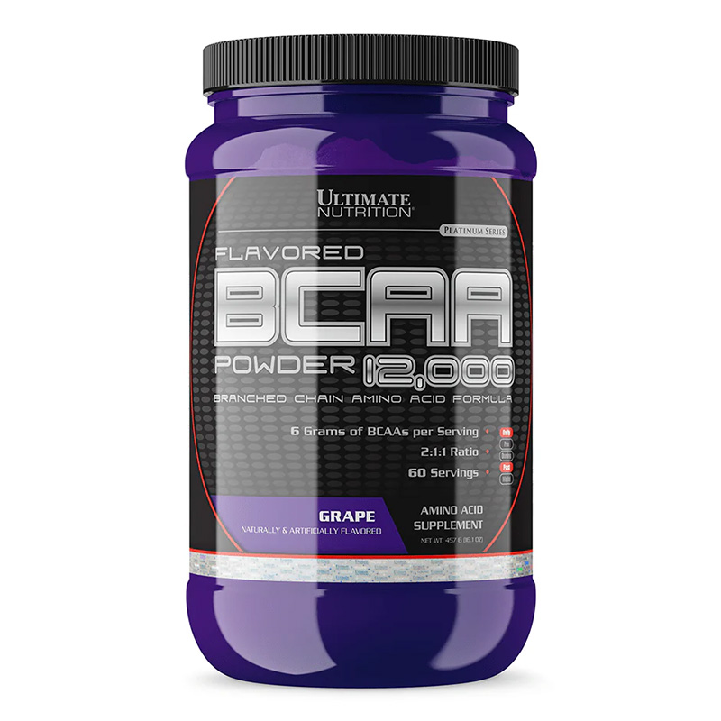 Ultimate Nutrition Flavored BCAA Powder 12000 60 Servings - Grape
