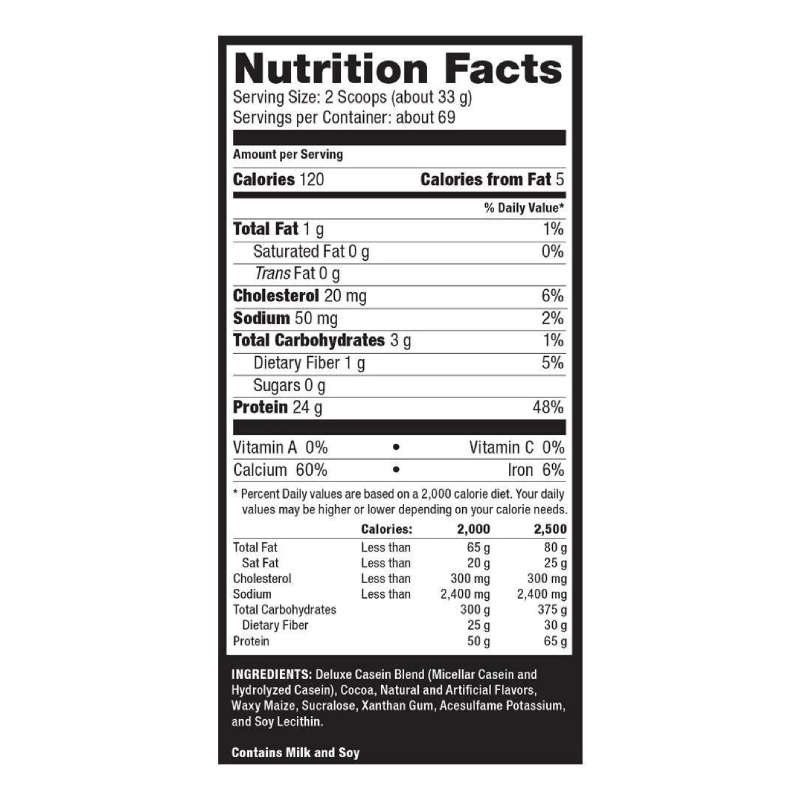 Ultimate Nutrition Prostar 100% Casein Protein 2 lbs -  Chocolate Creme Best Price in Dubai