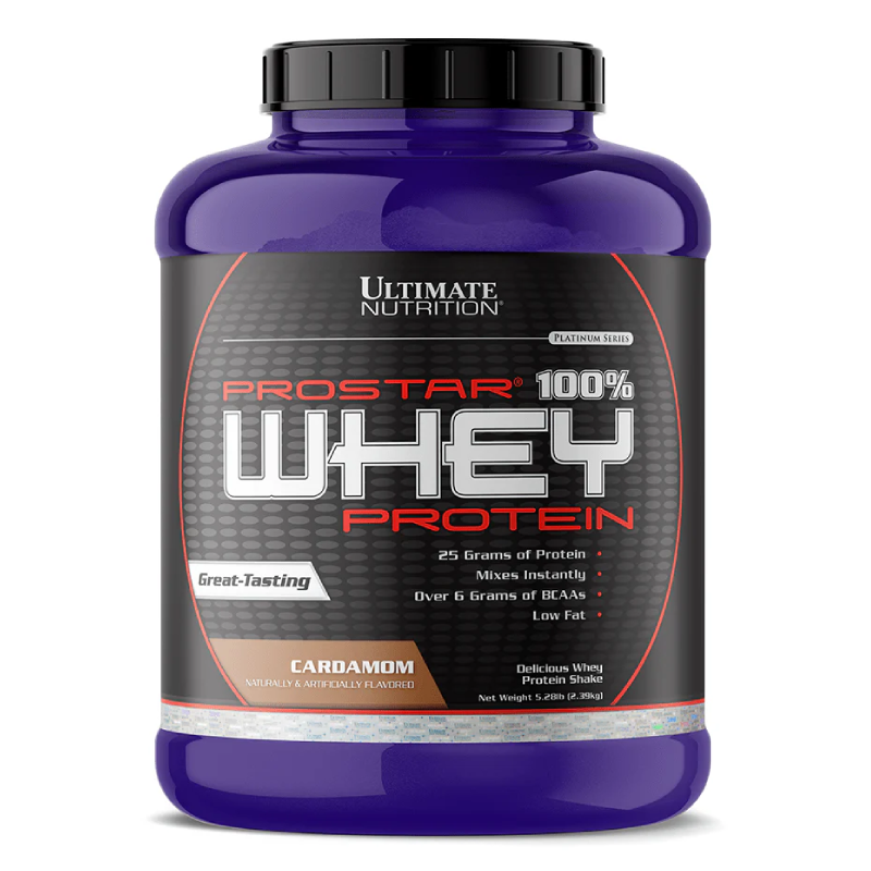 Ultimate Nutrition Prostar 100% Whey Protein 5.28 lbs - Cardamom