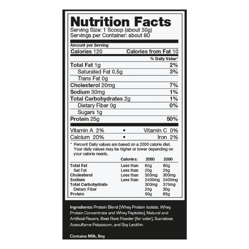 Ultimate Nutrition Prostar 100% Whey Protein 5.28 lbs - Raspberry Best Price in Dubai