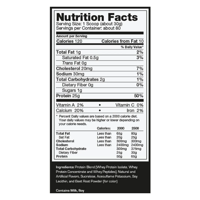 Ultimate Nutrition Prostar 100% Whey Protein 5.28 lbs - Strawberry Best Price in Dubai