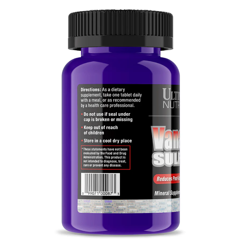 Ultimate Nutrition Vanadyl Sulfate 75 Tablets Best Price in Dubai