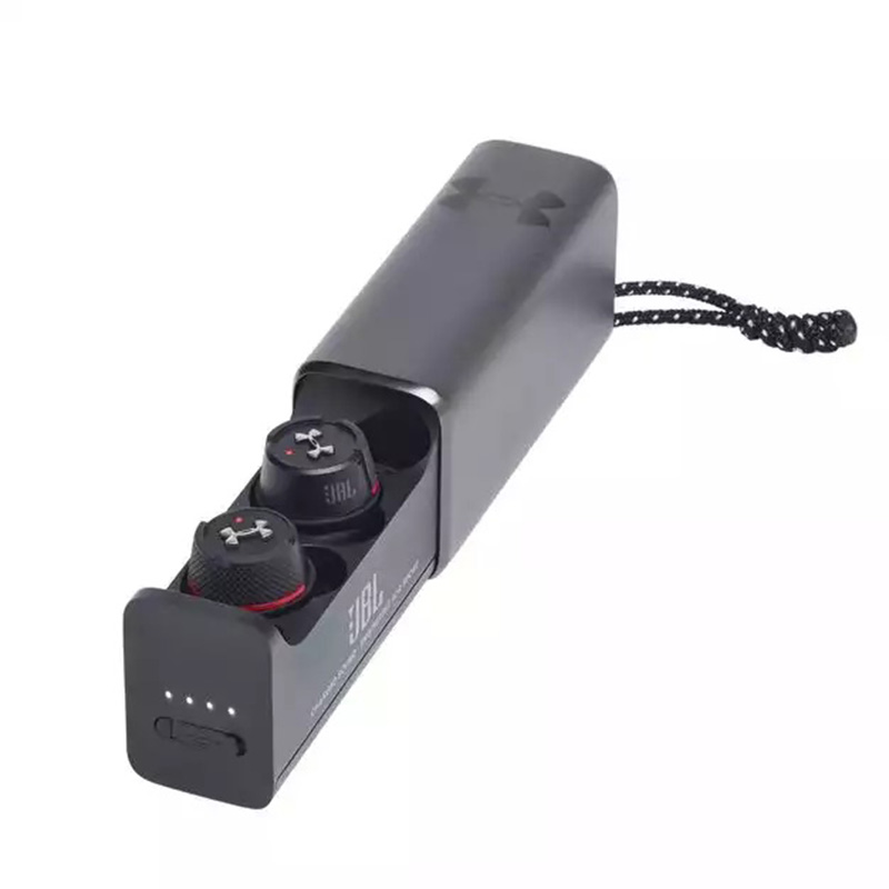 Under Armour True Wireless Flash Engineered By JBL Black